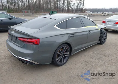 2023 Audi S5 Sportback Premium Plus Tfsi Quattro Tiptronic z USA, uszkodzony, nr VIN WAUC4CF59PA068885